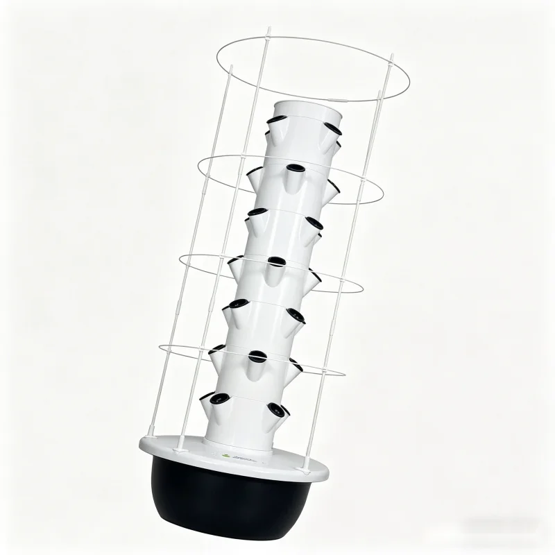 Smart Garden Vertical Planter - 9-stöckiger Aeroponischer Hydroponischer Gemüseanbau mit Rankgitter