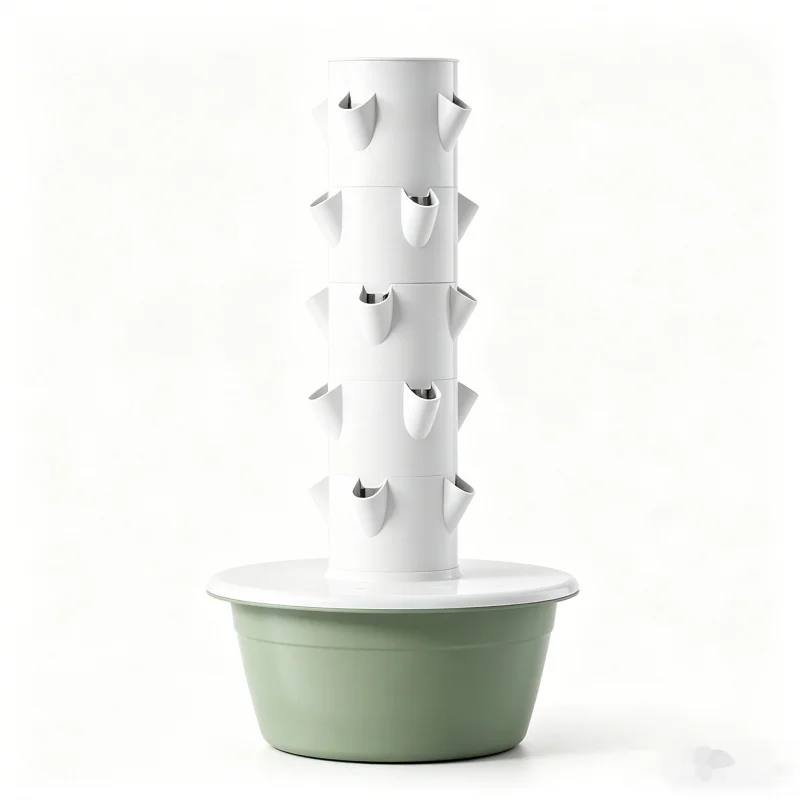 Smart Garden Vertical Planter - SpaceTree Vertikaler Hydroponischer Turm Intelligenter Indoor-Gemüseanbau
