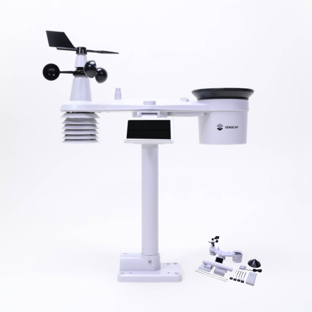Garden Weather Station - SenseCAP S2120 8-in-1 LoRaWAN Wetter-Sensorstation für