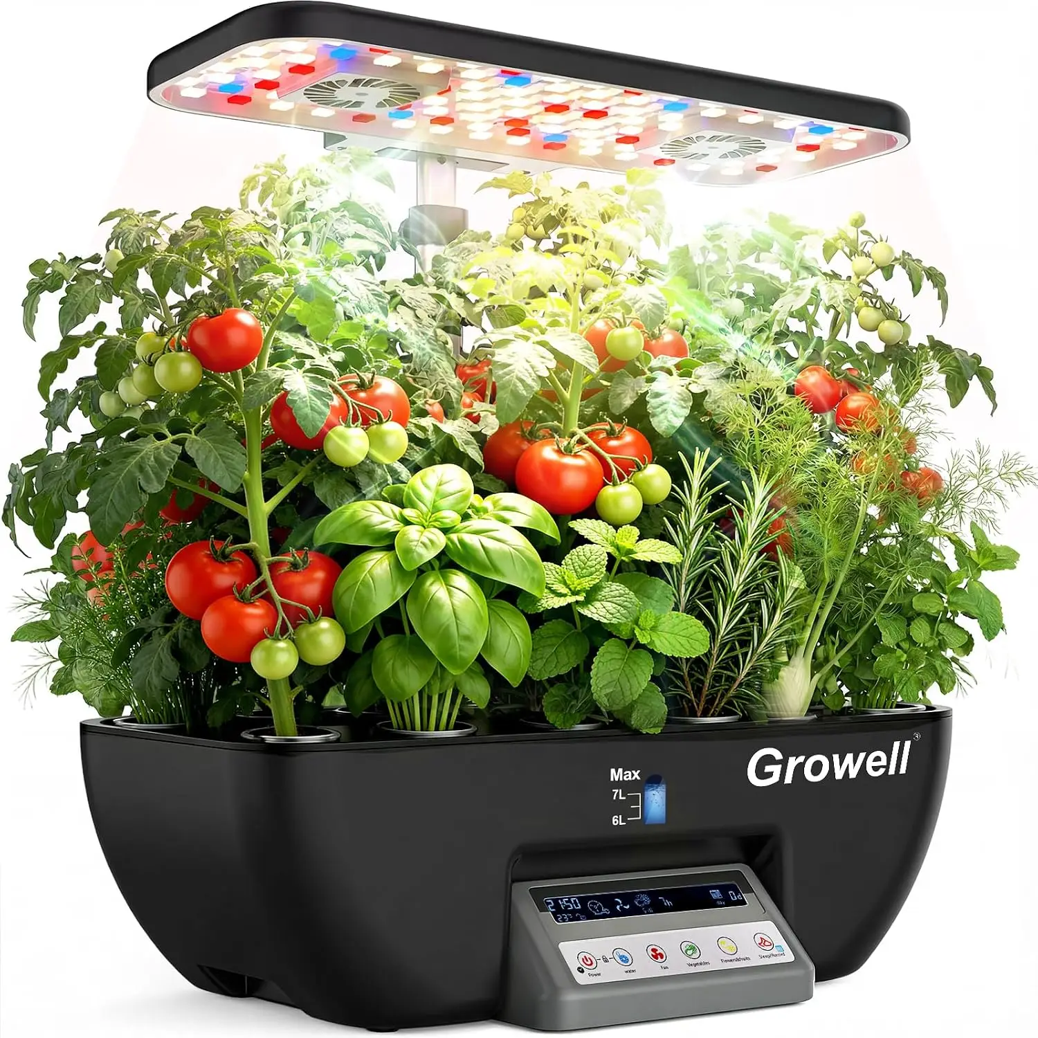 Indoor Herb Garden Kit - Bestseller Hydroponisches Anbausystem-Set, 17 Pflanzkapseln für