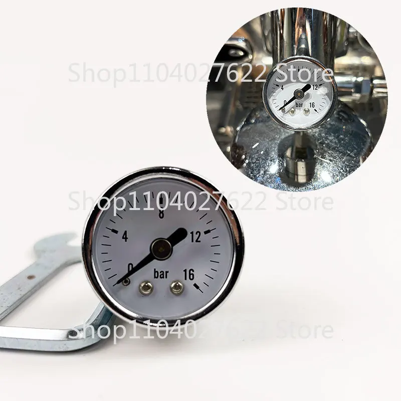 Garden Weather Station - Halbautomatische Kaffeemaschine E61, Brühkopf, Manometer, Thermometer,