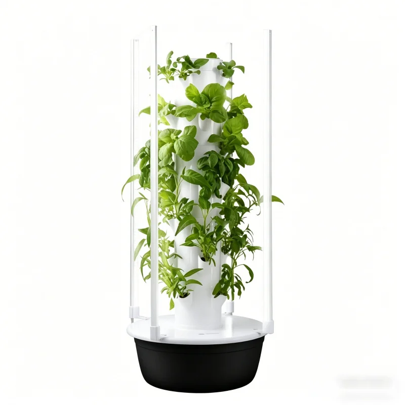 Smart Garden Vertical Planter - SpaceTree Vertikaler Hydroponischer Turm Intelligenter Gemüseanbau