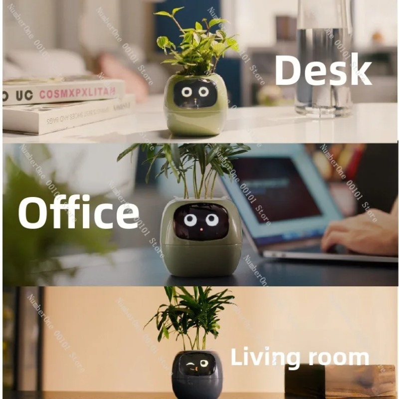 Self Watering Pot Sensor - USB-Aufladbarer Selbstbewässernder Blumentopf aus Kunststoff mit