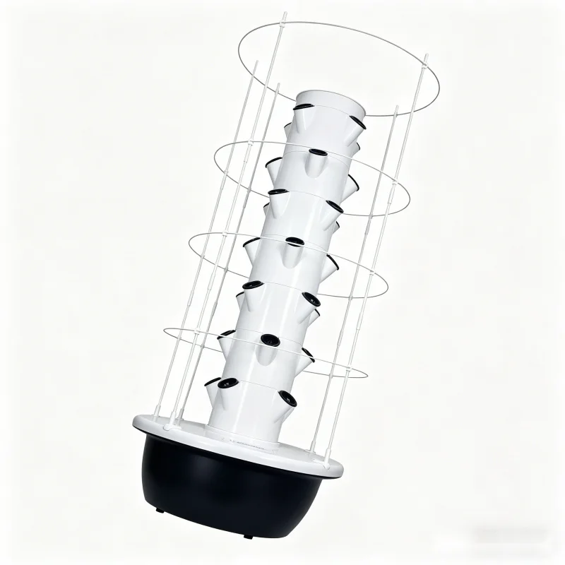 Smart Garden Vertical Planter - 5-stöckiger Spacetree Vertikaler Hydroponik-Turm Intelligenter Gemüseanbau