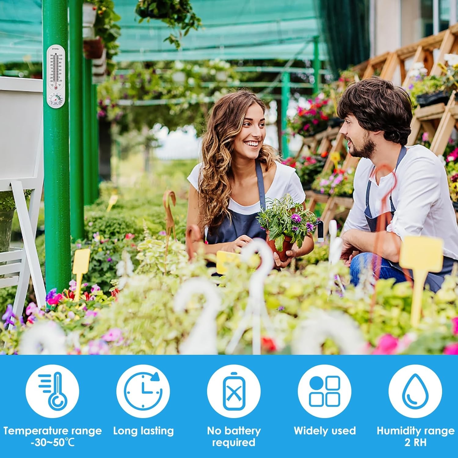 Außen-/Innen-Thermometer Hygro – Garden Weather Station Bewertung und Preis