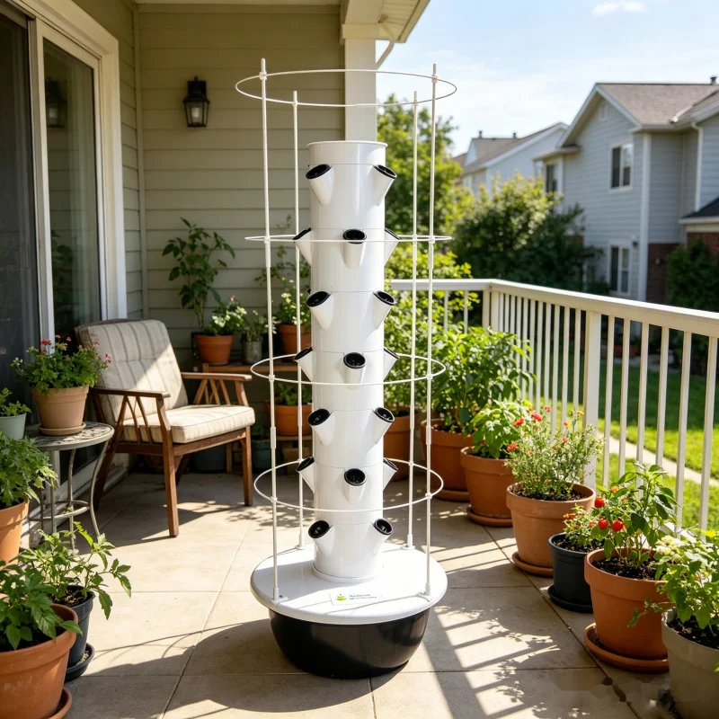 7-stöckiger vertikaler Hydropo – Smart Garden Vertical Planter Bewertung und Preis