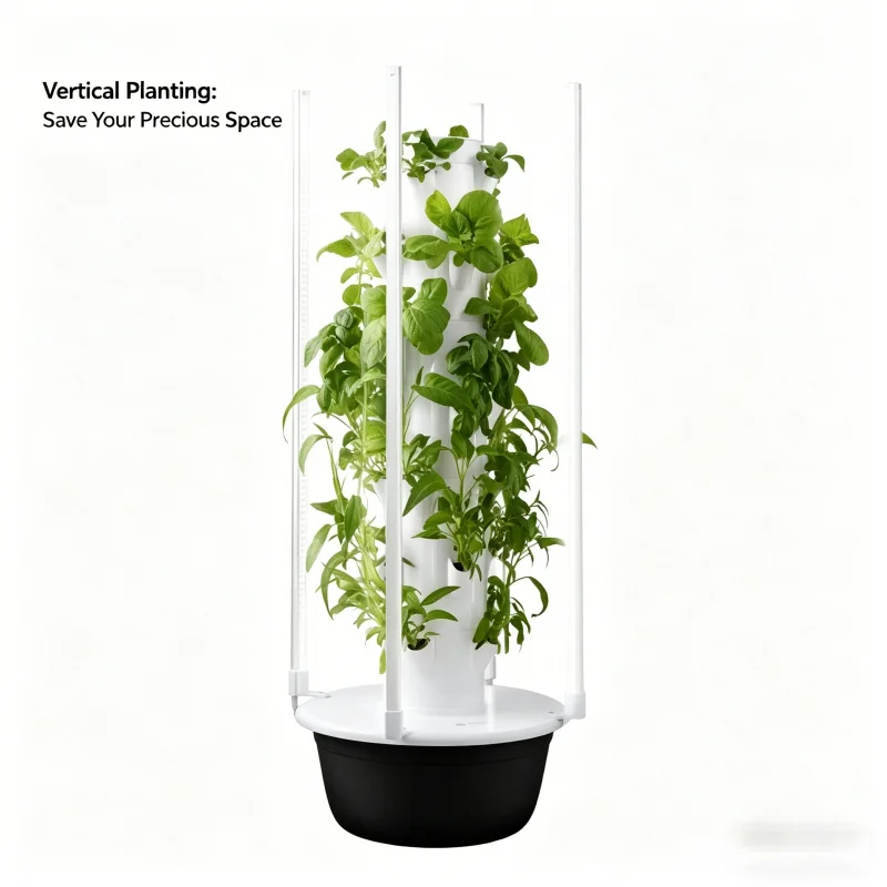 5-stöckiger Spacetree Hydropon – Smart Garden Vertical Planter Bewertung und Preis