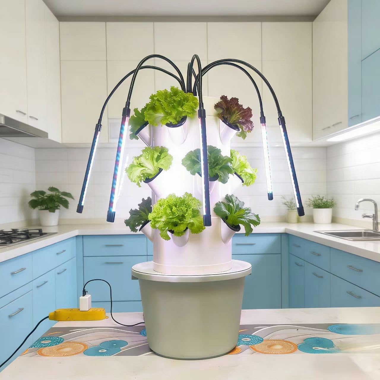 Vertikales Hydroponisches Anba – Smart Garden Vertical Planter Bewertung und Preis