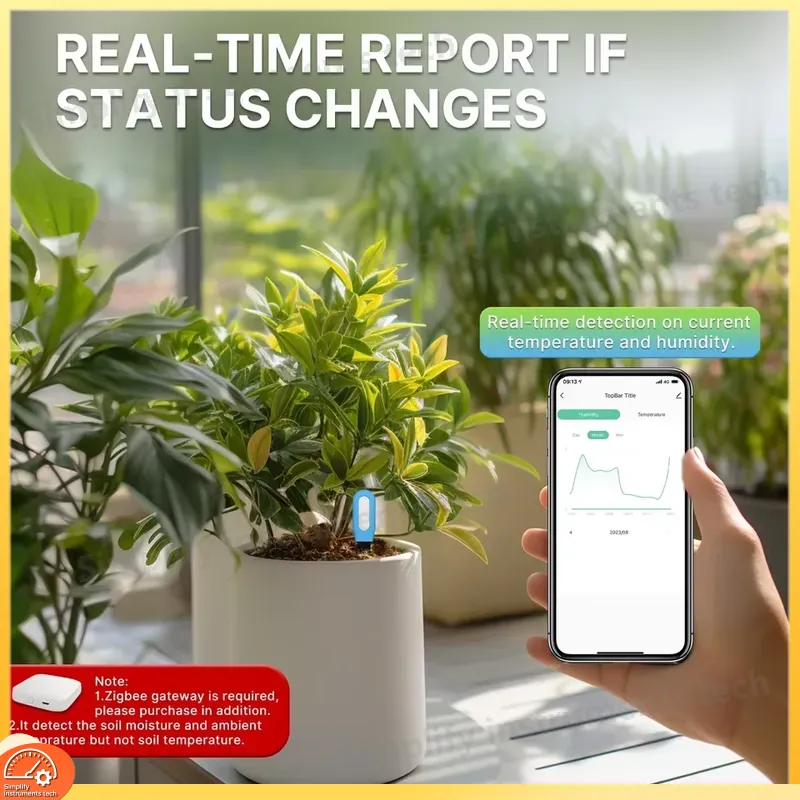 Intelligenter Bodenfeuchtigkei – Smart Garden Monitoring System Bewertung und Preis