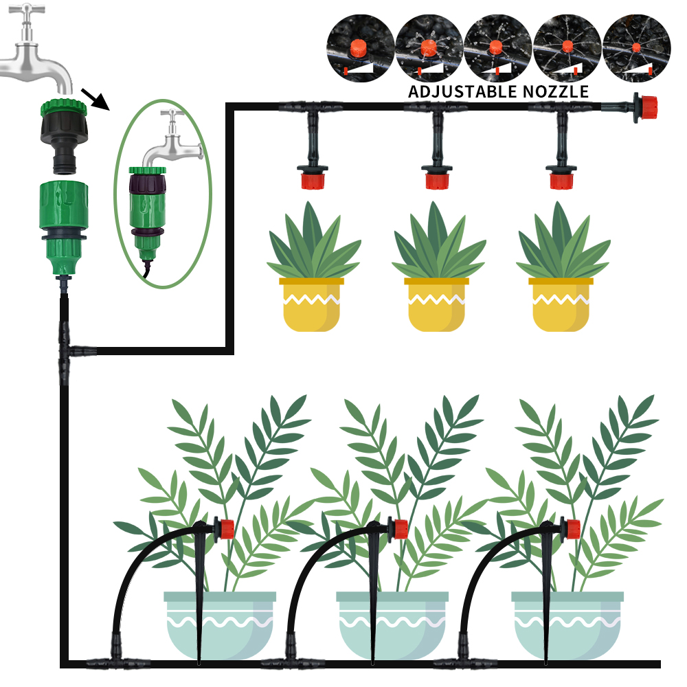 Mikro-Tropf bewässerungs syste – Yoocaa Smart Garden Bewertung und Preis