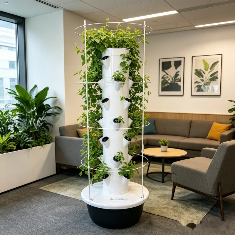 9-stöckiger Aeroponischer Hydr – Smart Garden Vertical Planter Bewertung und Preis