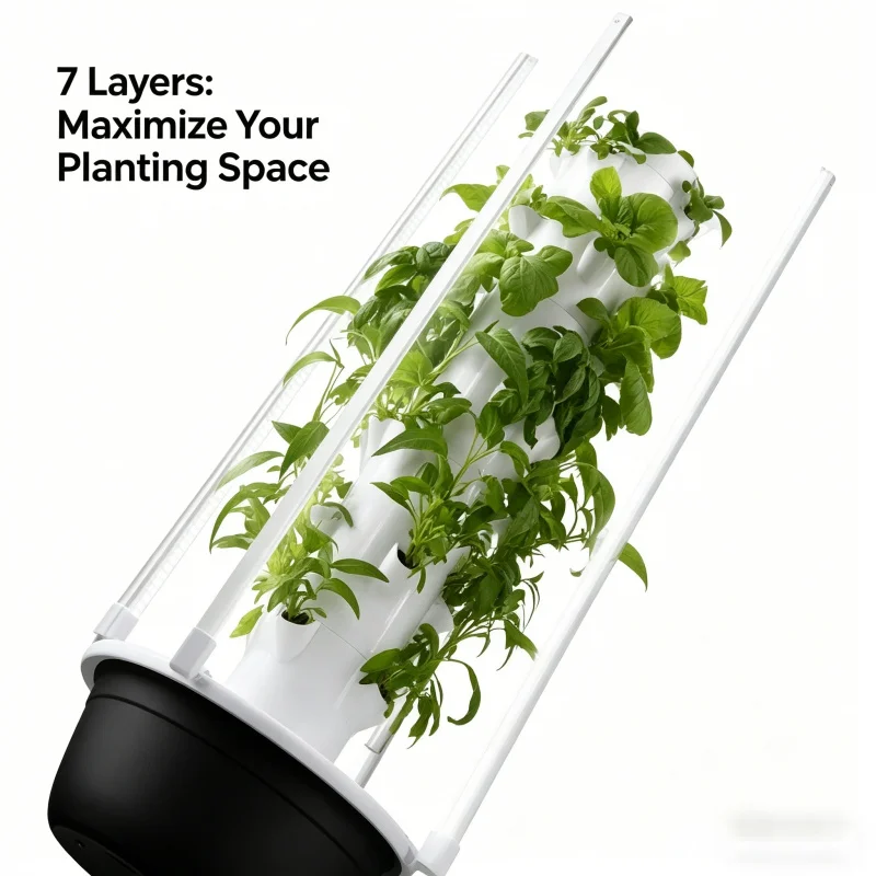 Spacetree 7-Schichten Vertikal – Smart Garden Vertical Planter Bewertung und Preis