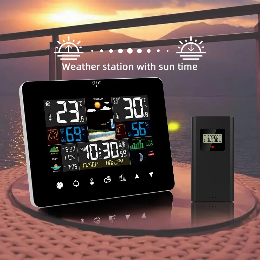 FJ3362G Wetterstation Wecker T – Garden Weather Station Bewertung und Preis