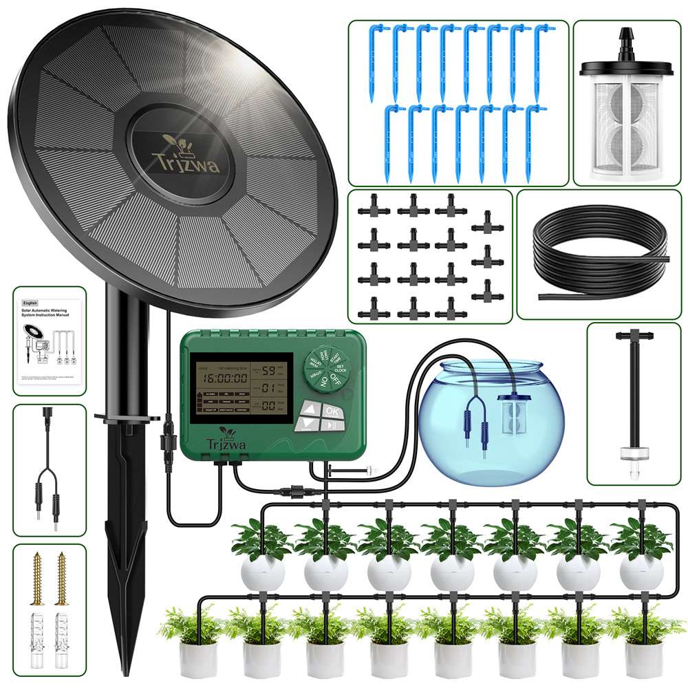 Solarbetriebenes Tropfbewässer – Smart Garden Tools Bewertung und Preis