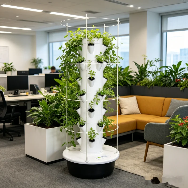 9-stöckiger Hydroponik-Turm fü – Smart Garden Vertical Planter Bewertung und Preis