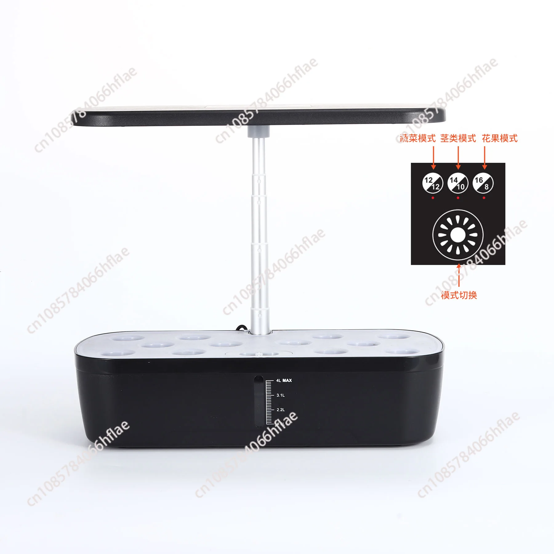 12-Pods-Hydroponik-Anbausystem – Indoor Herb Garden Kit Bewertung und Preis