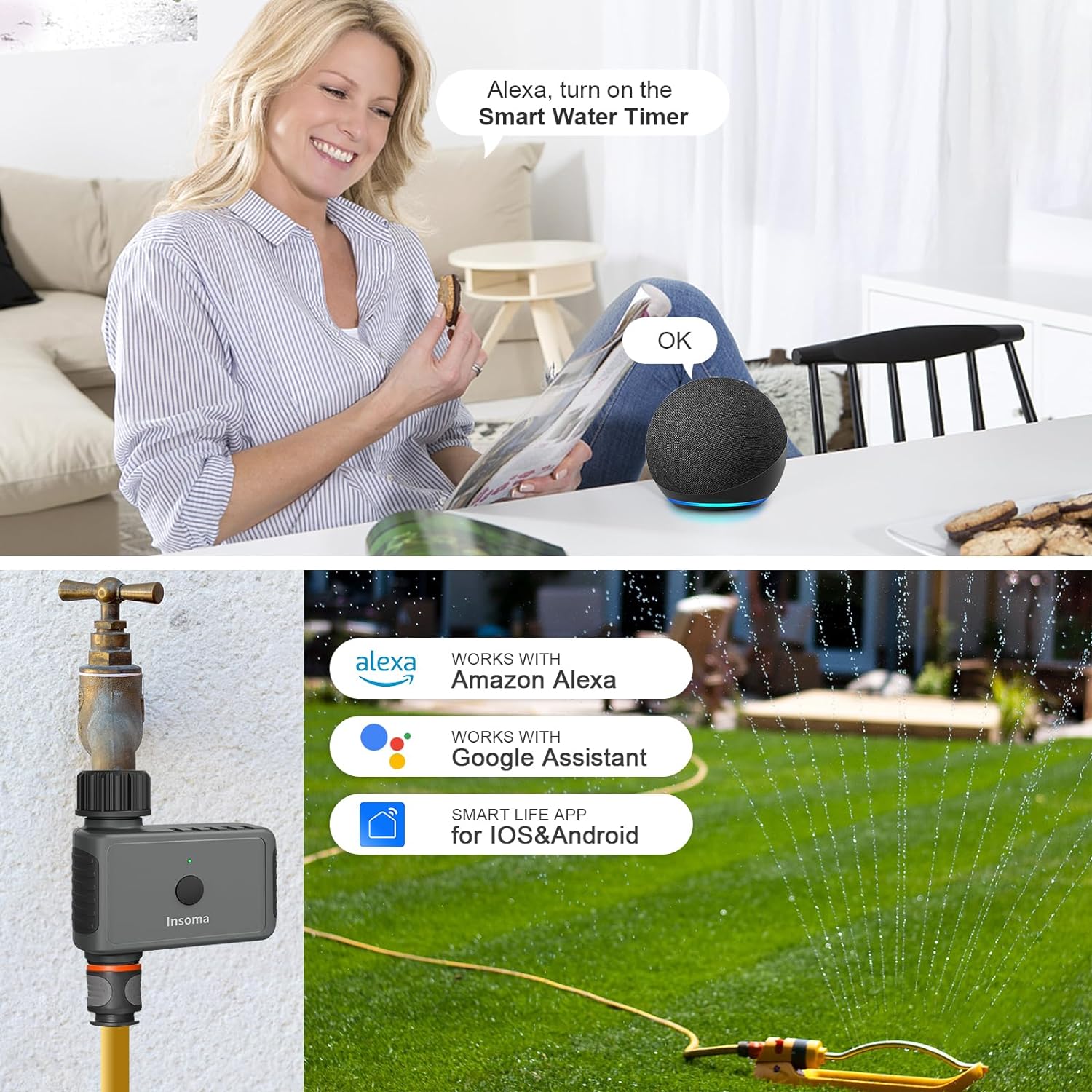Insoma Wifi Automatische Streu – Smart Garden Monitoring System Bewertung und Preis