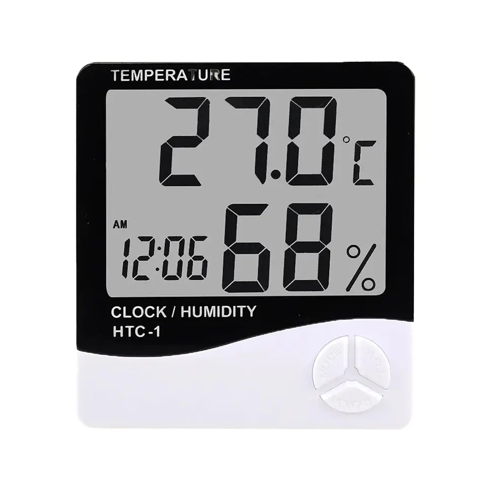 Digitales LCD-Thermometer und  – Garden Weather Station Bewertung und Preis