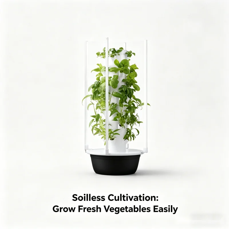 SpaceTree Vertikaler Hydroponi – Smart Garden Vertical Planter Bewertung und Preis