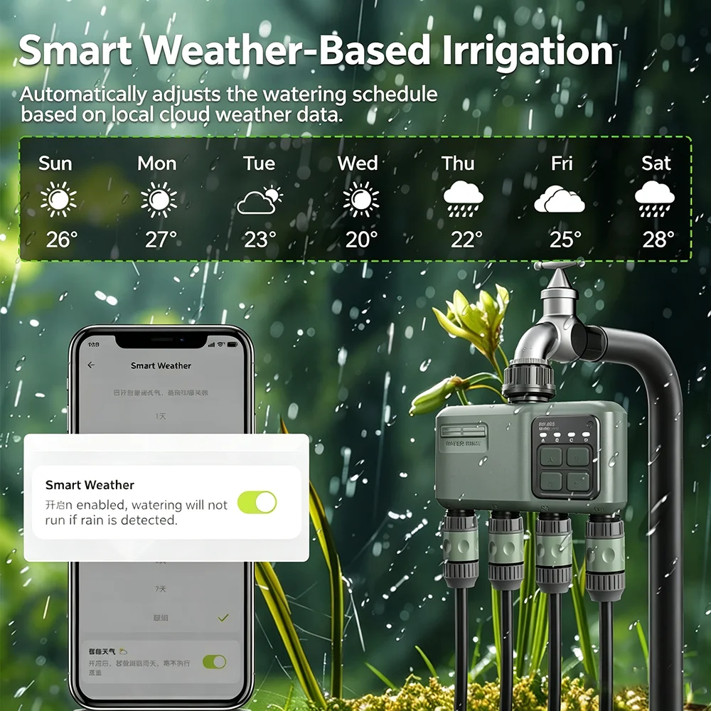 WLAN RF433 Smart Garten-Sprink – Smart Garden Tools Bewertung und Preis