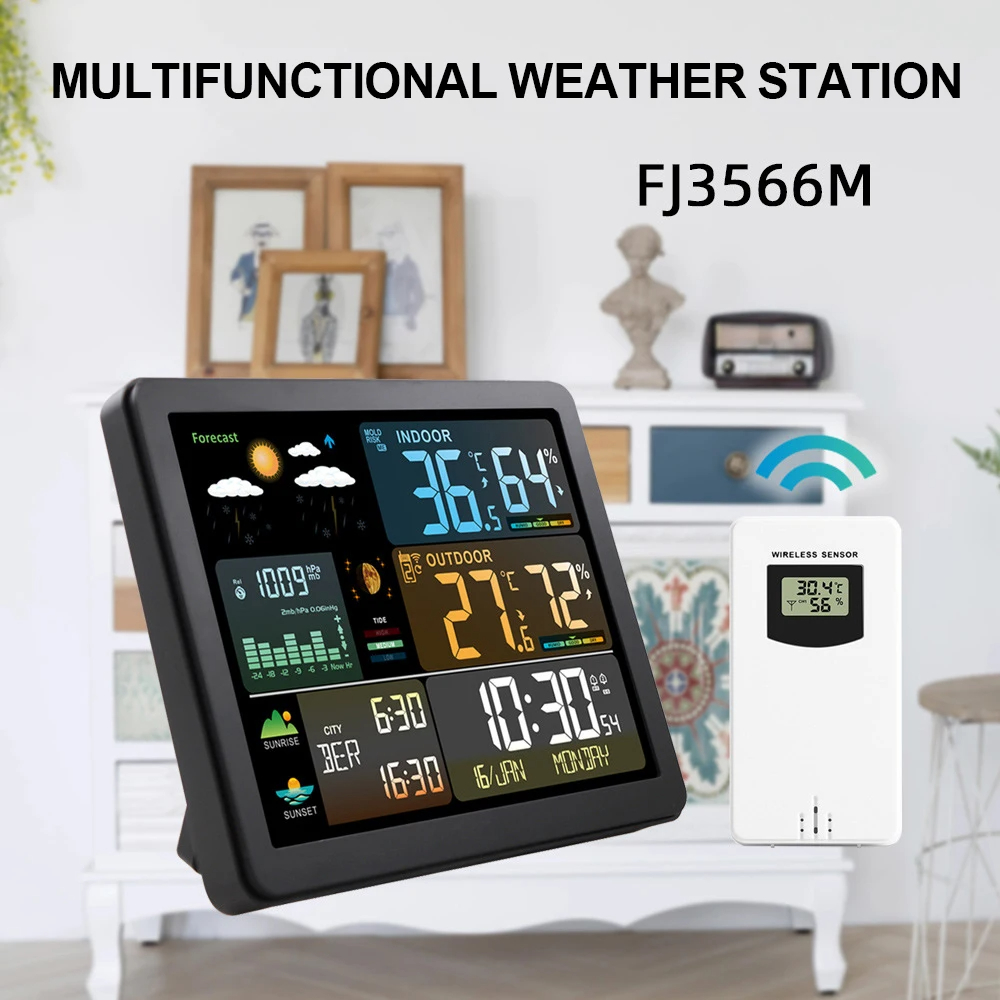 Digitale Wetterstation, Uhr, I – Garden Weather Station Bewertung und Preis