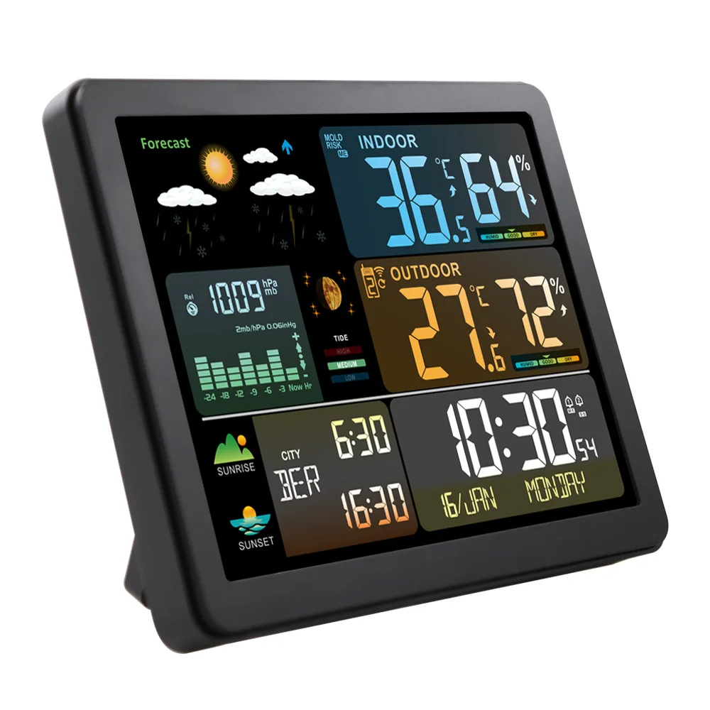 Digitale Wetterstation, Uhr, I – Garden Weather Station Bewertung und Preis