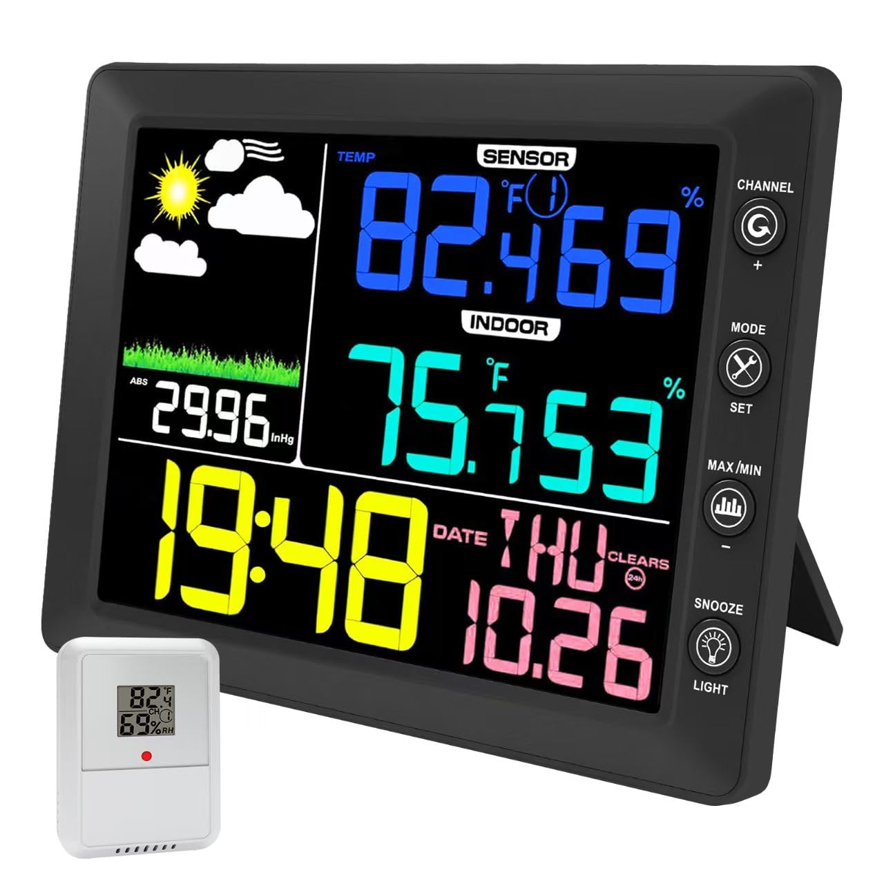 Drahtlose Wetterstation mit Au – Garden Weather Station Bewertung und Preis