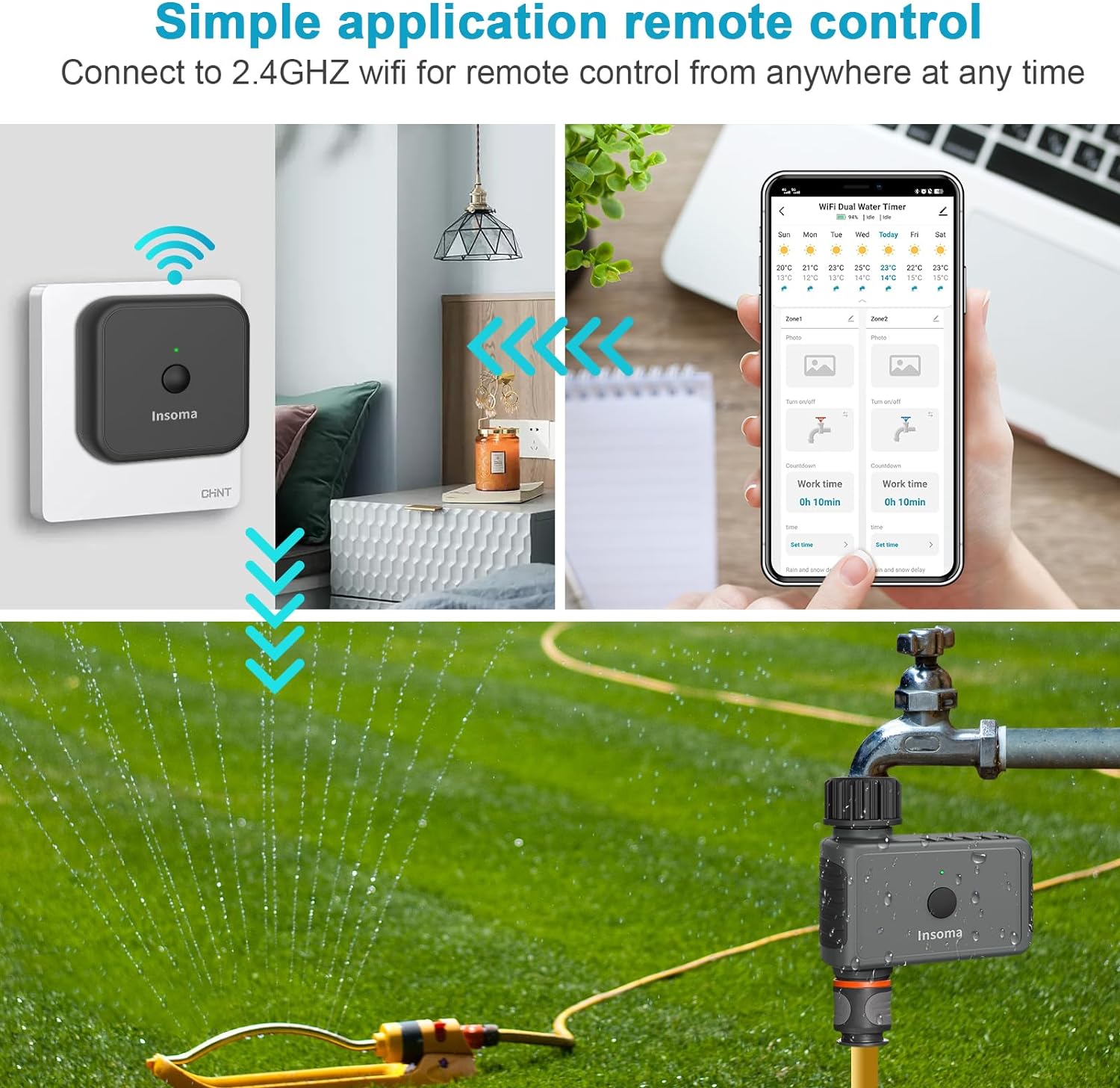 Insoma Wifi Automatische Streu – Smart Garden Monitoring System Bewertung und Preis